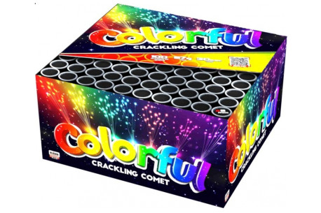 Colorful And Crackling Comet