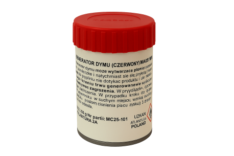 Czerwony generator dymu...