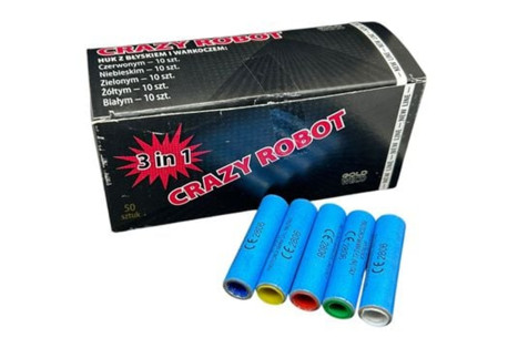 Knallpatronen CRAZY ROBOT