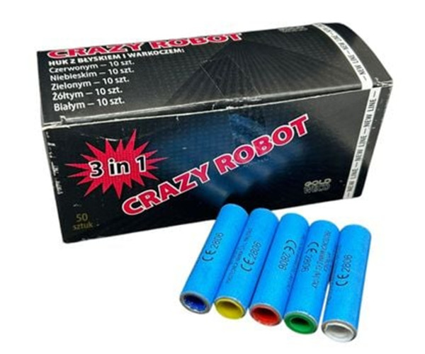 Knallpatronen CRAZY ROBOT