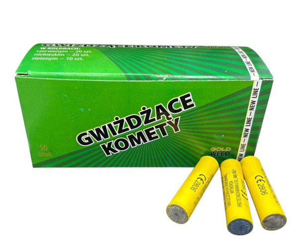 Gwiżdżące Komet Knallpatronen